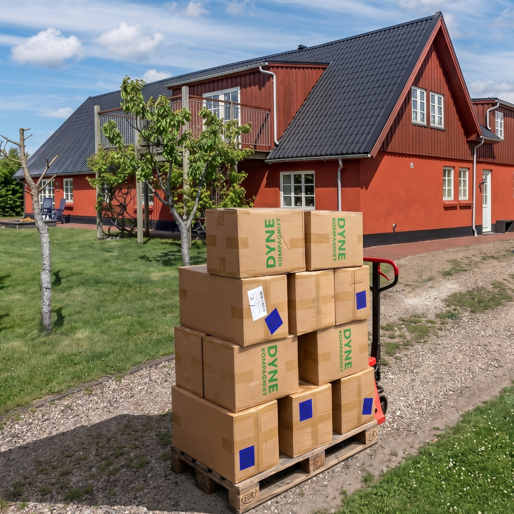 Hybriddyner som en del af aftenrutinen på børne- og ungehjem